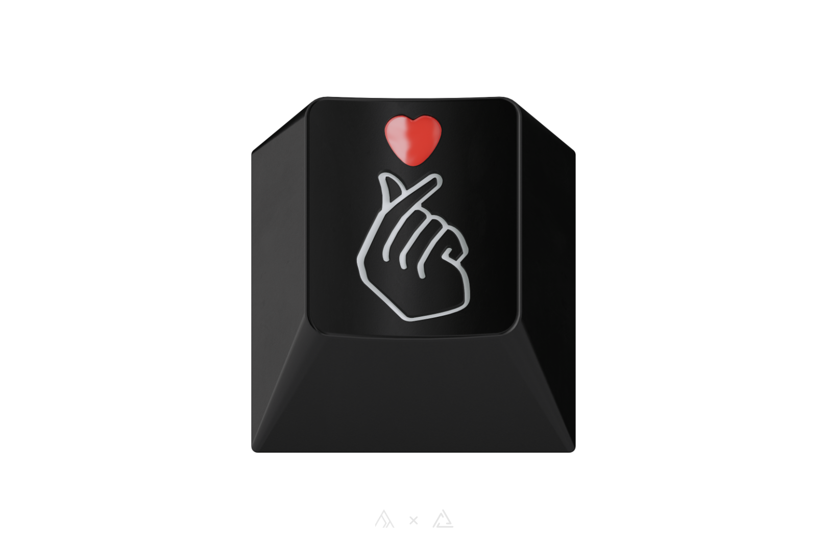 GMK Purple Night - Salvun Finger Heart Novelty Keycap